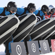 Illustration for article titled Reinforced Runners Ensure This Inflatable Sled Can Survive Icy Terrain